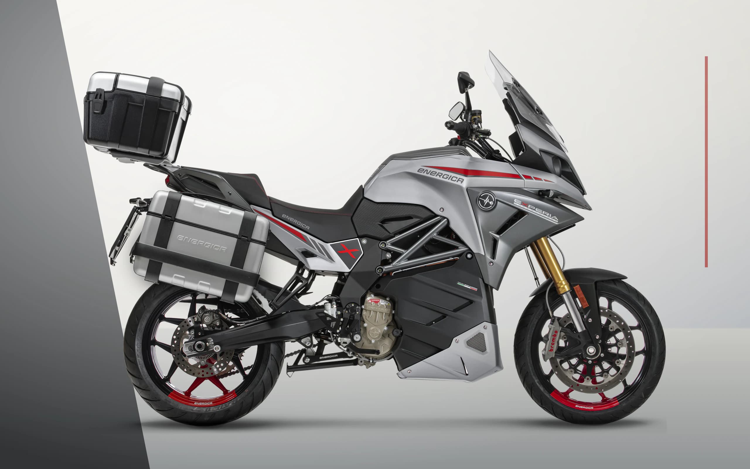 Energica Experia в официальном исполнении Bormio ICE