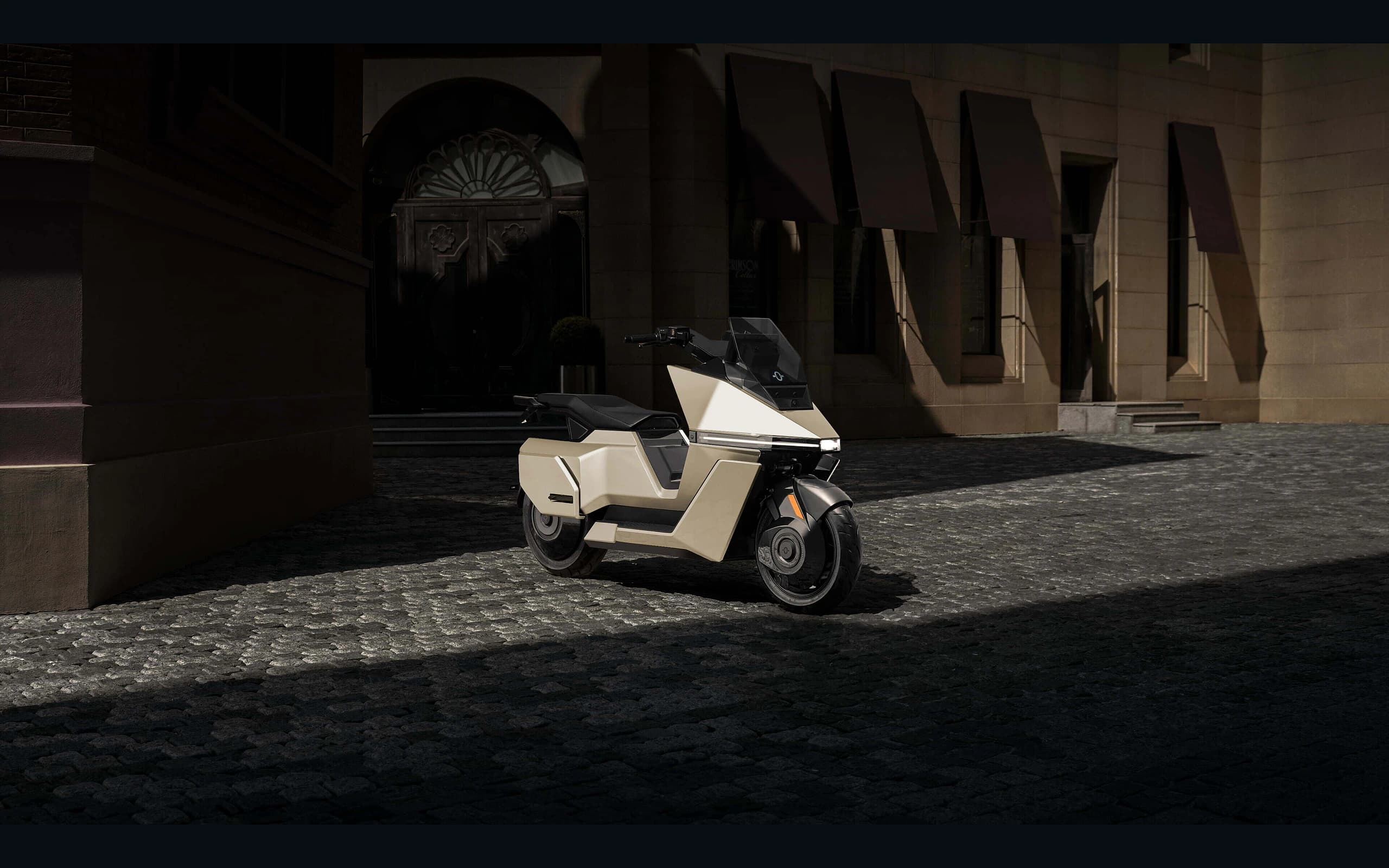 OMOWAY OMO X, футуристичный электрический MotoRobot с HALO cockpit