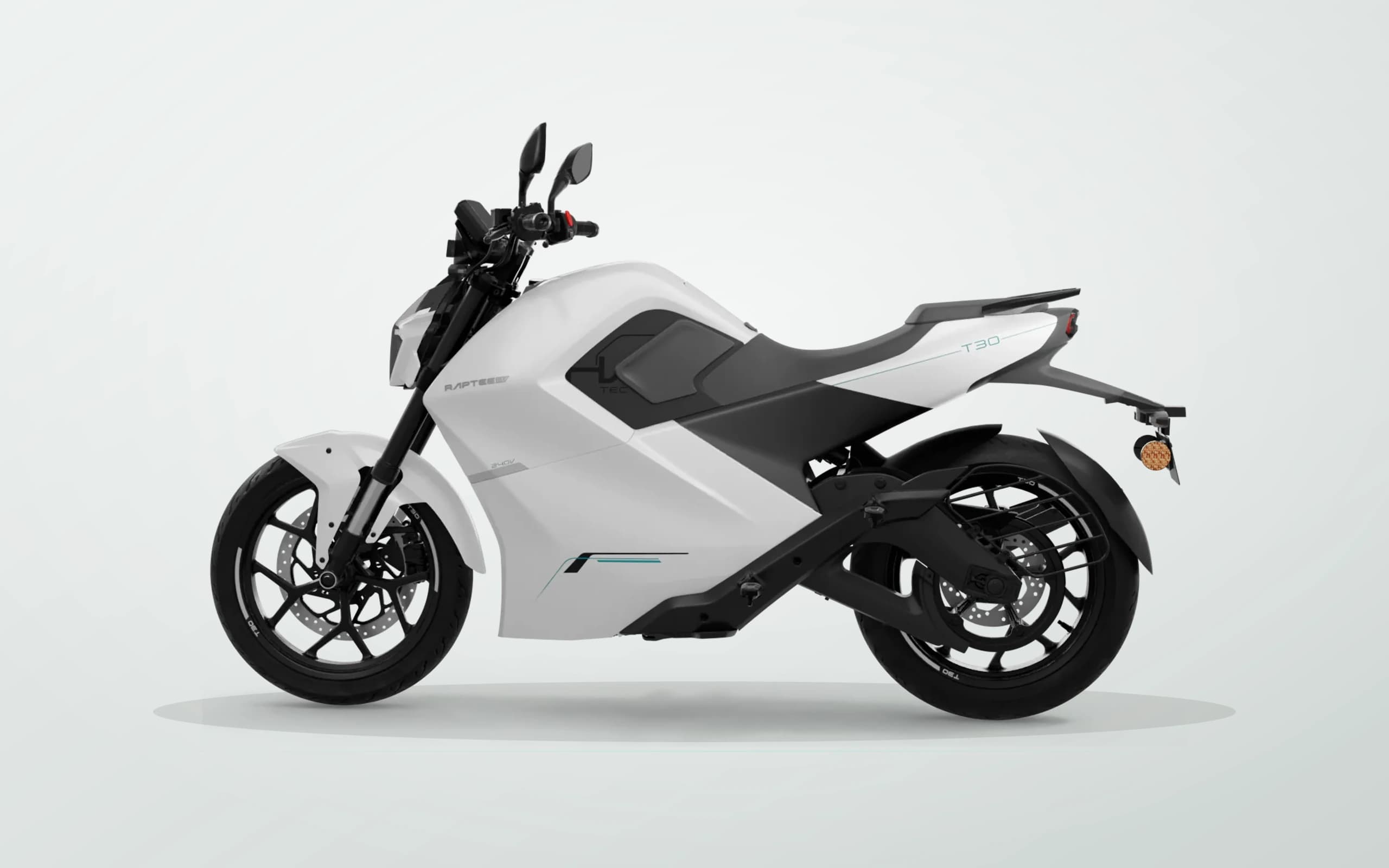 Raptee.HV T30, визуализация исполнения T30 · Arctic White
