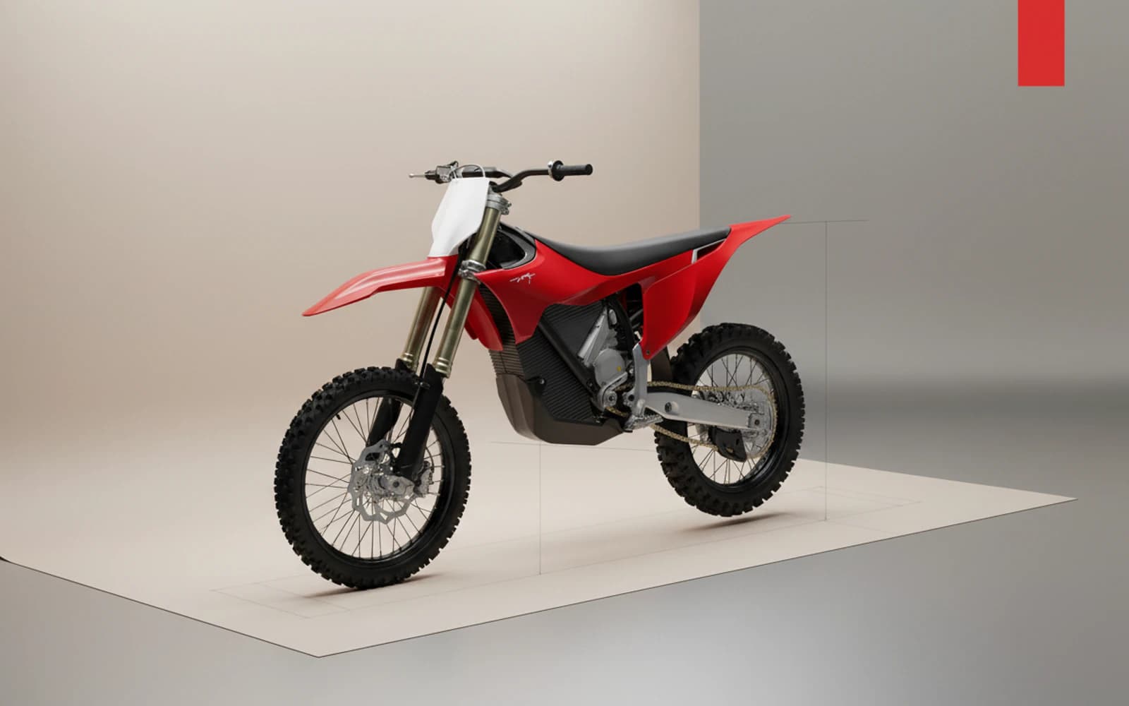 Stark VARG MX 1.2 в красной motocross-комплектации