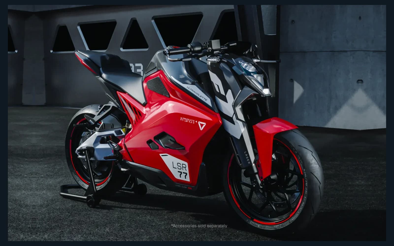 Ultraviolette F77 Mach 2 Recon в красной спортивной комплектации